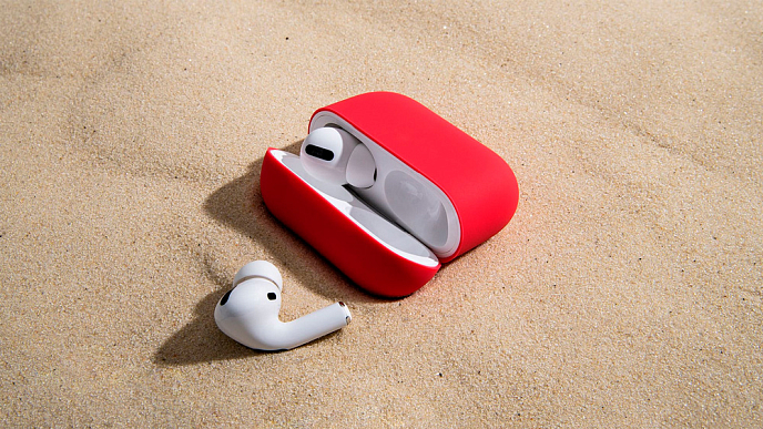 Чехол для Airpods Pro uBear Touch Case for Apple AirPods Pro Red - рис.6