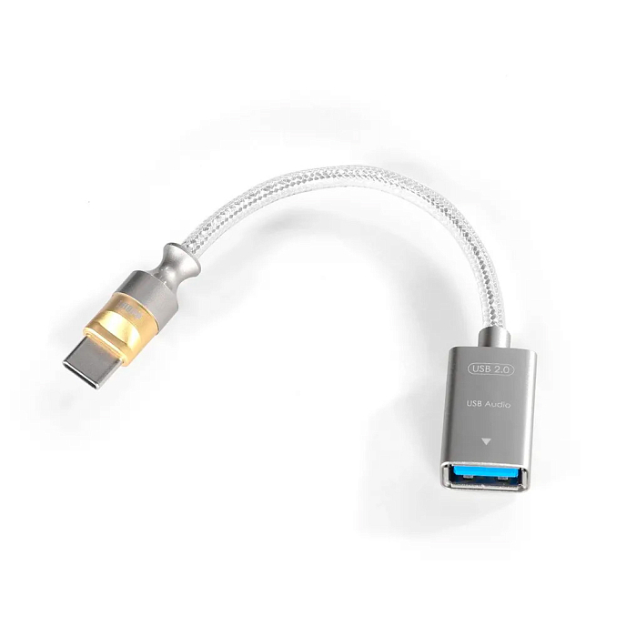 Кабель ddHiFi TC07F USB-C to USB-A OTG Cable - рис.0