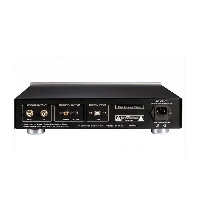 CD проигрыватель Cayin CS-55CD Black - рис.1