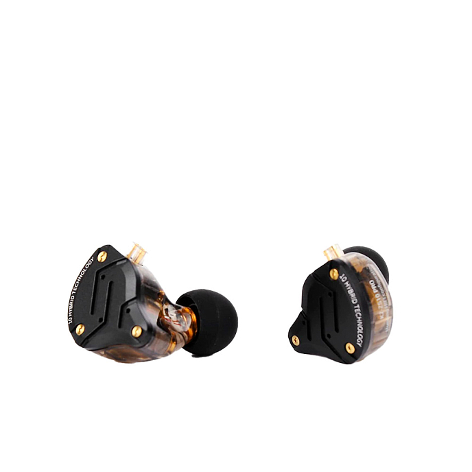 Наушники внутриканальные KZ ZS10 Pro Stone Black without mic - рис.1