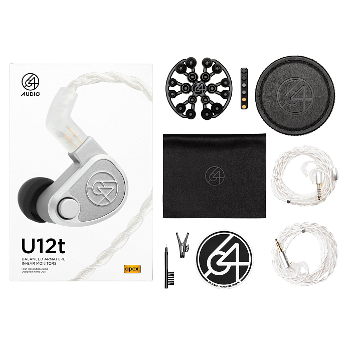 IEM наушники 64 Audio U12t - внутриканальные наушники (SN 69258535952409328359)_Уценка - рис.3