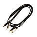 Кабель Quik Lok JUST-4RCA 2xRCA - 2xRCA 1m - рис.0