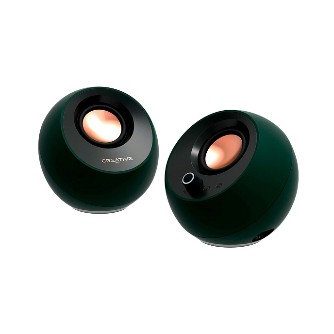Компьютерные колонки Creative Pebble Pro Green - рис.0