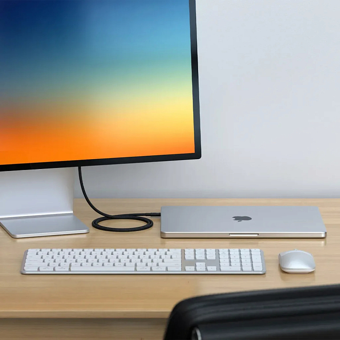 Кабель Satechi Thunderbolt 5 Pro 240W USB-C - USB-C 1m Black - рис.9