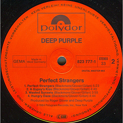Виниловая пластинка Deep Purple Perfect Strangers LP