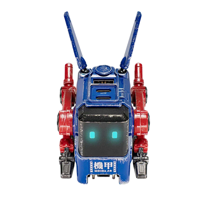 Сетевое зарядное устройство Gravastar Alpha65 War Damaged Blaze Blue - рис.2