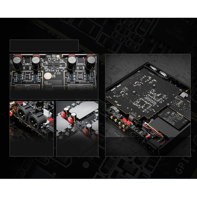 Усилитель для наушников с ЦАП FiiO K19 Silver - рис.17