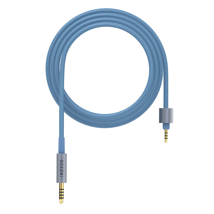 Кабель Dekoni Audio Ensemble 4.4mm Nylon Wrapped Cable with miniXLR 1.32m - рис.0