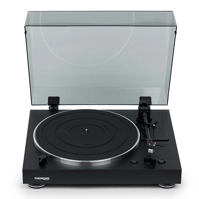 Проигрыватель винила Thorens TD-101A Matte Black - рис.0