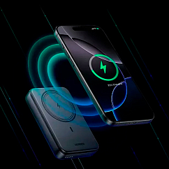 Портативный аккумулятор UGREEN PB562 10000mAh Magnetic Wireless