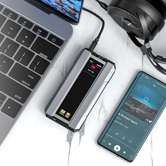 Усилитель-ЦАП для наушников FiiO Q15 Titanium - рис.3