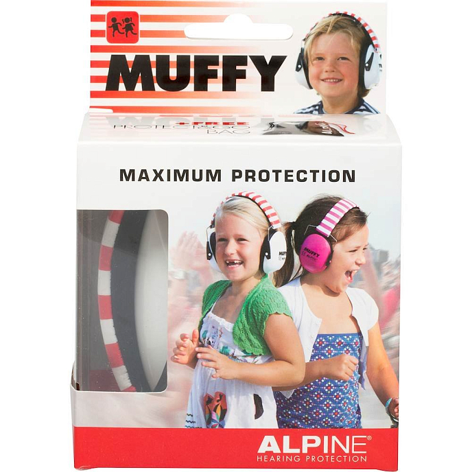 Детские противошумные наушники Alpine Muffy White - рис.6