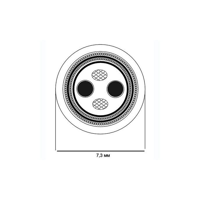 Кабель Van Den Hul The Second RCA-RCA 0.8 m - рис.2
