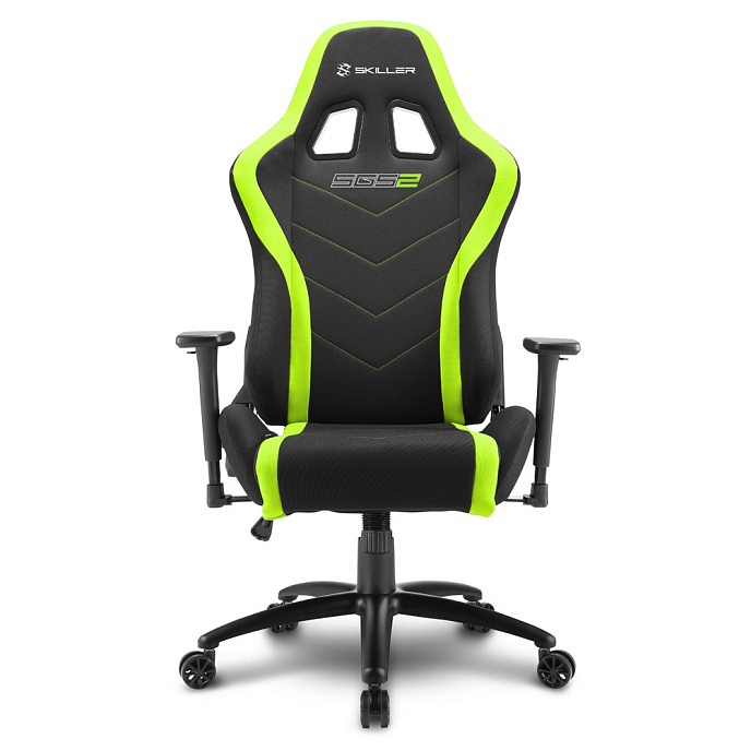 Компьютерное кресло Sharkoon Skiller SGS2 Green Black - рис.1