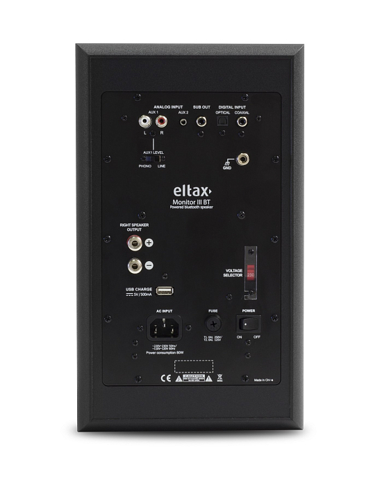 Полочная акустика ELTAX Monitor III BT Phono Black - рис.2