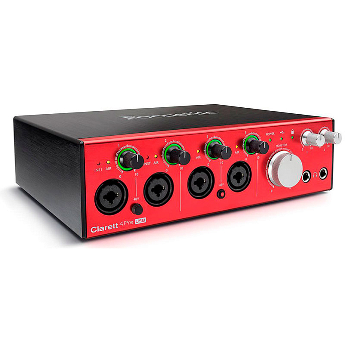 Аудиоинтерфейс FOCUSRITE Clarett 4Pre USB - рис.0