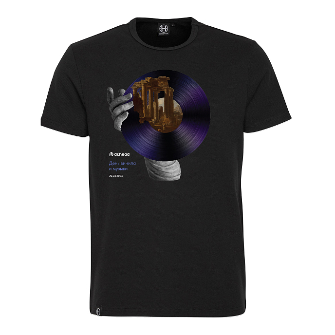 Футболка Dr.Head футболка День винила и музыки ver.5, M - рис.0