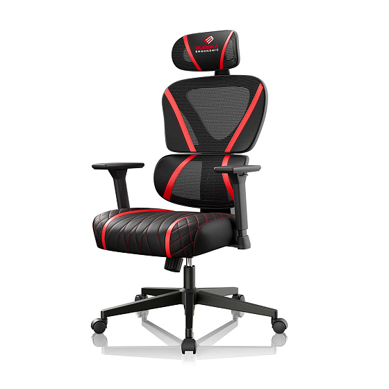 Компьютерное кресло Eureka Norn Red - рис.0