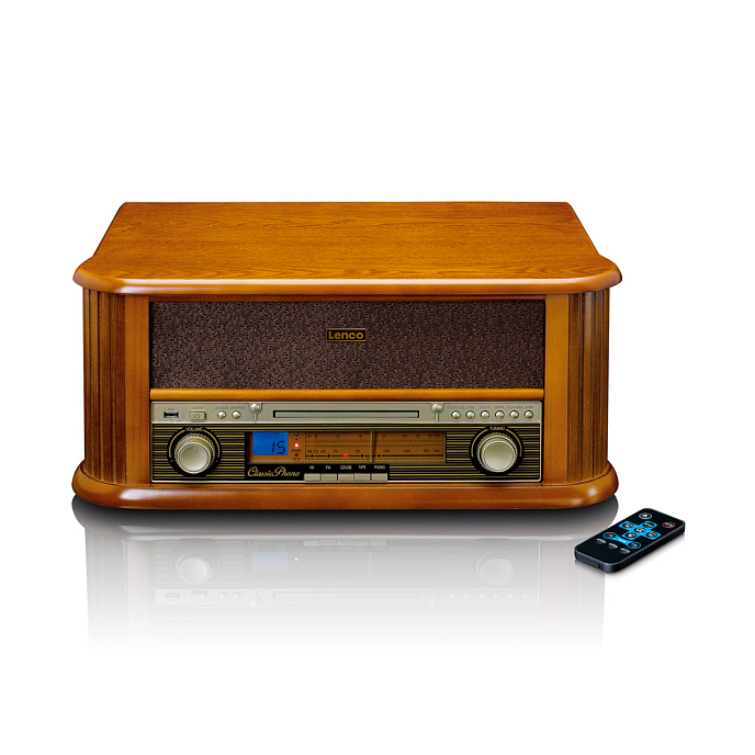 Проигрыватель винила Lenco TCD-2550 Wood - рис.3