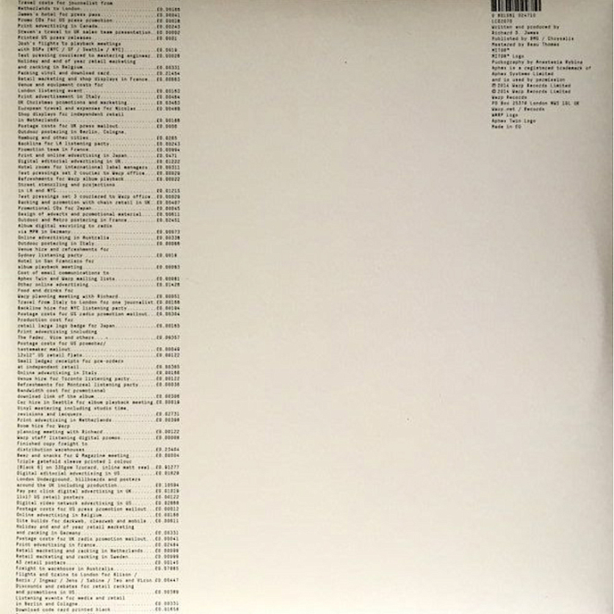 Виниловая пластинка Aphex Twin – Syro 3LP - рис.1