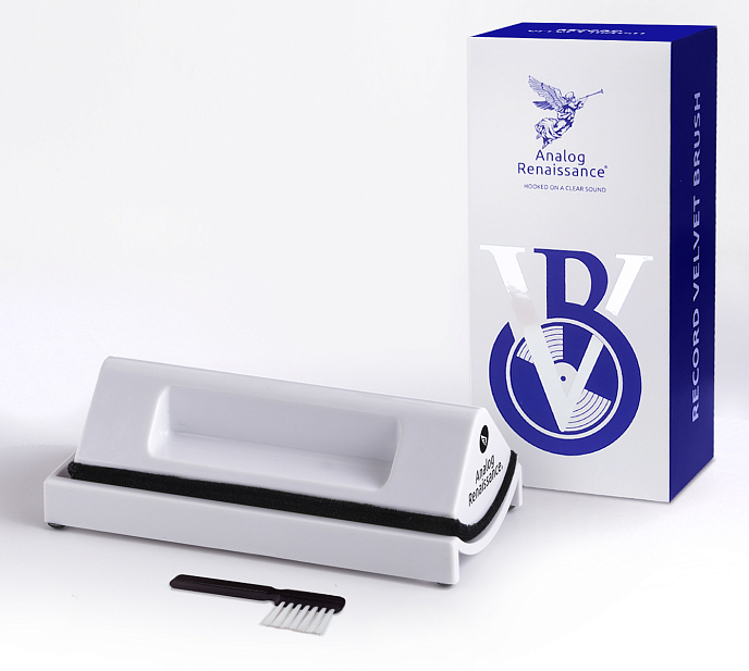 Щетка Analog Renaissance Record Velvet Brush Black - рис.5