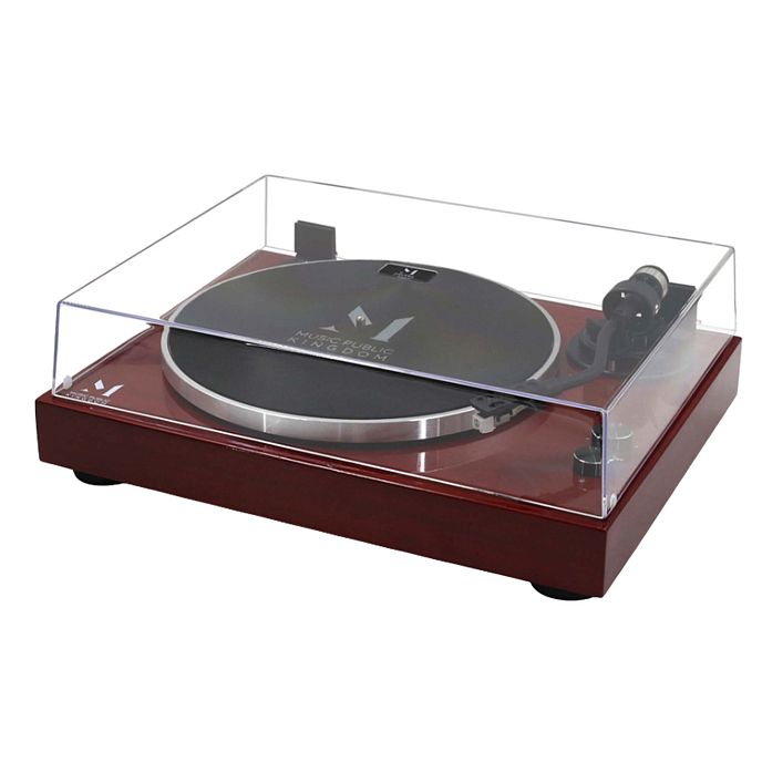 Проигрыватель винила Music Public Kingdom TT53AT red wood виниловый проигрыватель (SN TT53ATRWX20240900273)_Уценка - рис.3