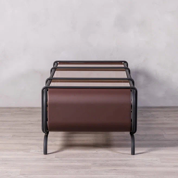 Стойка для Hi-Fi F2F Кинотека Matte Black Bronze Dark Brown - рис.4