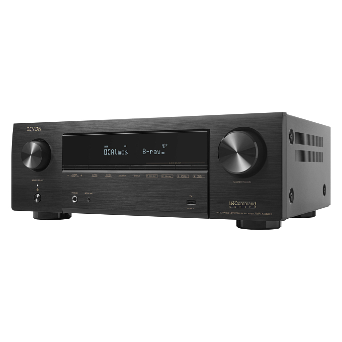 Ресивер Denon AVR-X1800H Black - рис.2