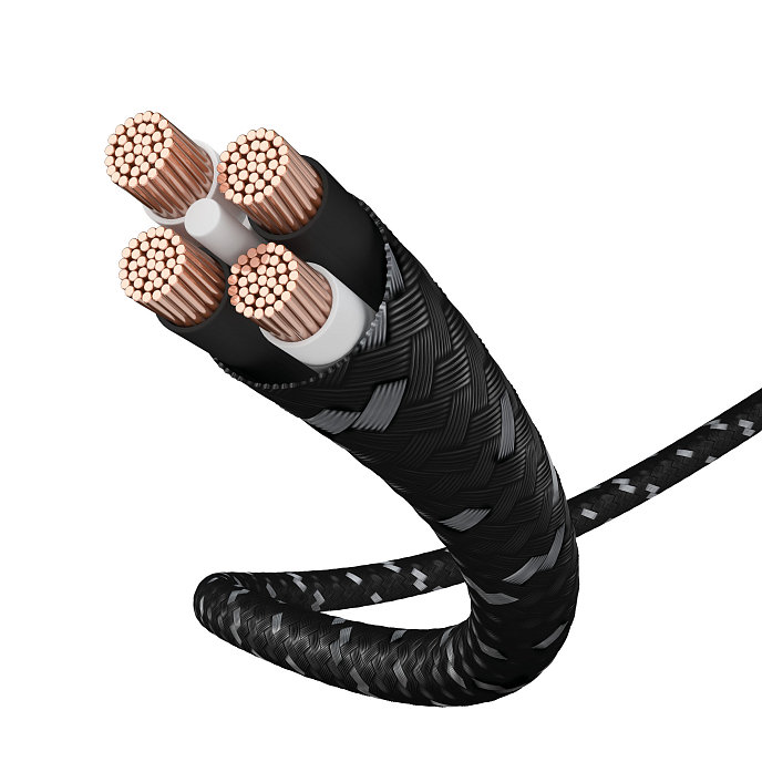 Кабель Inakustik Exzellenz LS-40 Single Wire BFA Banana Black 2х2m - рис.2