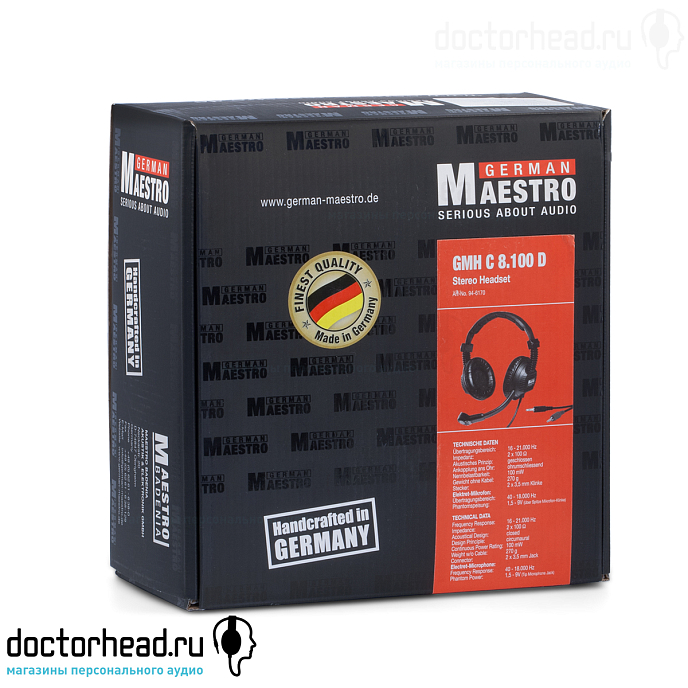 Игровая гарнитура German Maestro GMH C 8.100D - рис.10