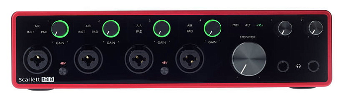 Аудиоинтерфейс FOCUSRITE SCARLETT 18I8 3RD GEN - рис.4