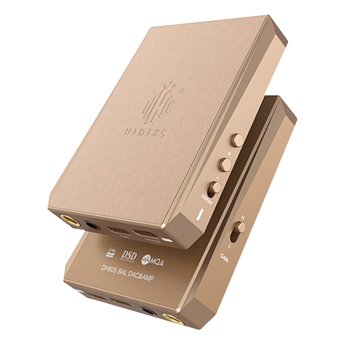 Усилитель для наушников с ЦАП Hidizs DH80S Champagne - рис.5