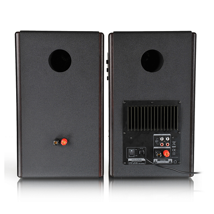 Компьютерные колонки Microlab SOLO 6C black полочная акустика 2.0 с Bluetooth (пара) (SN AGX1008173)_Уценка - рис.4