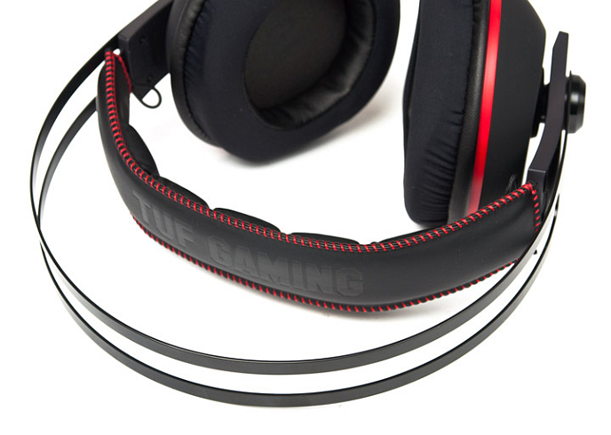 Игровая гарнитура Asus TUF Gaming H7 Core Black-Red - рис.8