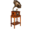 MJI Audio Gramophone Classic Bronze Horn Turntable + Stand Table рожковый проигрыватель (SN 20811222187577579887)_Уценка
