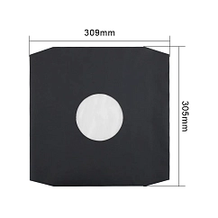 Конверт для пластинок внутренний Alive Audio AA-ACC-SLPINB Конверты для винила 12" (20 шт.) Black
