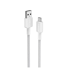 Кабель Anker 322 USB-A - USB-C White 1m
