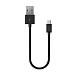 Кабель Deppa USB-A-USB-C 2.4A 2m Black - рис.0