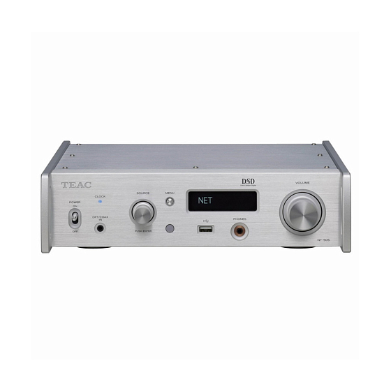 Сетевой аудиоплеер TEAC NT-505-X Silver - рис.0