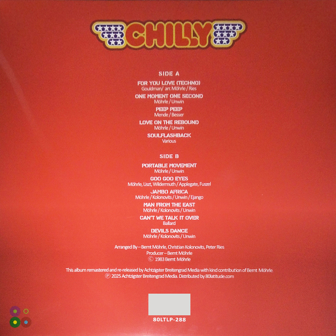 Виниловая пластинка Chilly - Devils Dance LP - рис.2