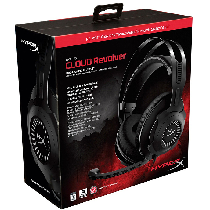 Игровая гарнитура HyperX Cloud Revolver Gun Metal - рис.8