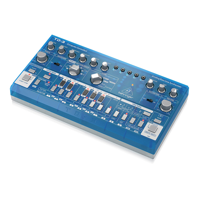 Синтезатор Behringer TD-3 Transparent Blue - рис.3