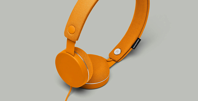 Наушники Urbanears Humlan BONFIRE ORANGE - рис.1