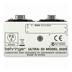 Директ-бокс Behringer Ultra-Di DI20 Silver