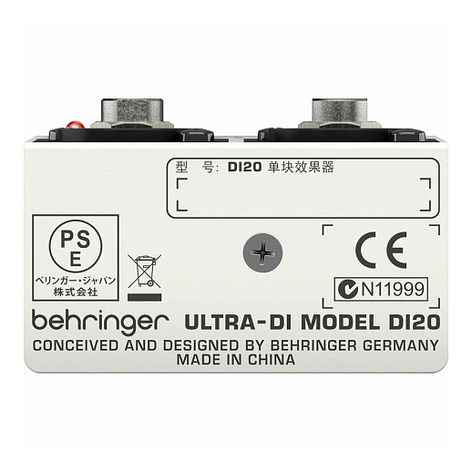 Директ-бокс Behringer Ultra-Di DI20 Silver