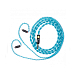 Кабель Labkable Blue Horizon 8 wire mmcx - 3.5mm - рис.0 Кабель Labkable Blue Horizon 8 wire mmcx - 3.5mm - рис.0