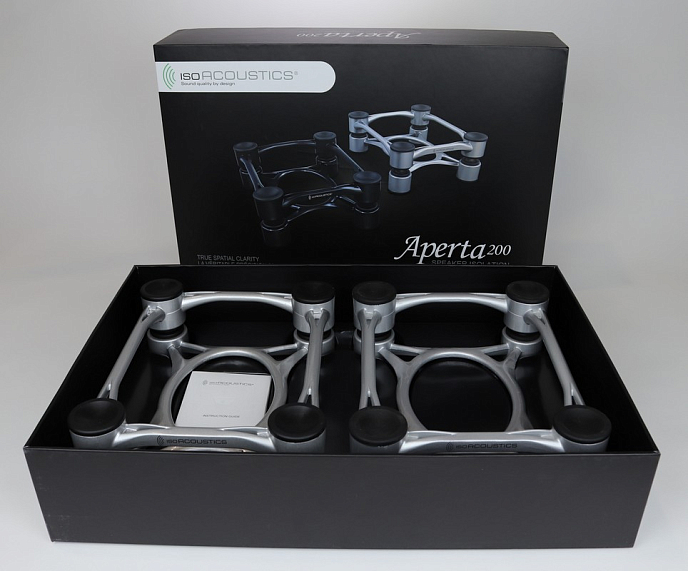 Антивибрационная подставка IsoAcoustics Aperta 200 Silver - рис.3