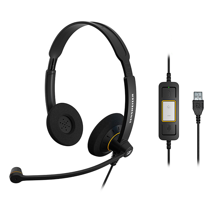 Игровая гарнитура Sennheiser SC 60 USB ML - рис.0