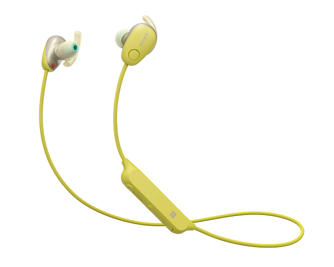 Наушники Sony WI-SP600N Yellow - рис.5