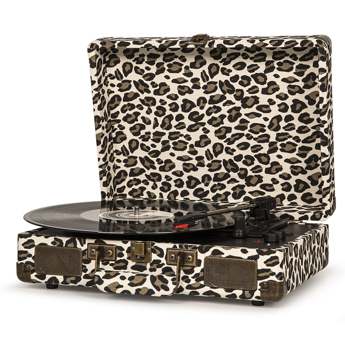 Проигрыватель винила Crosley Cruiser Deluxe Leopard - рис.1